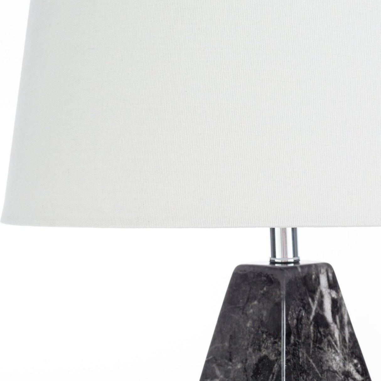 Modern European furniture - Marbled Black Ceramic Table Lamp - www.oroa.com