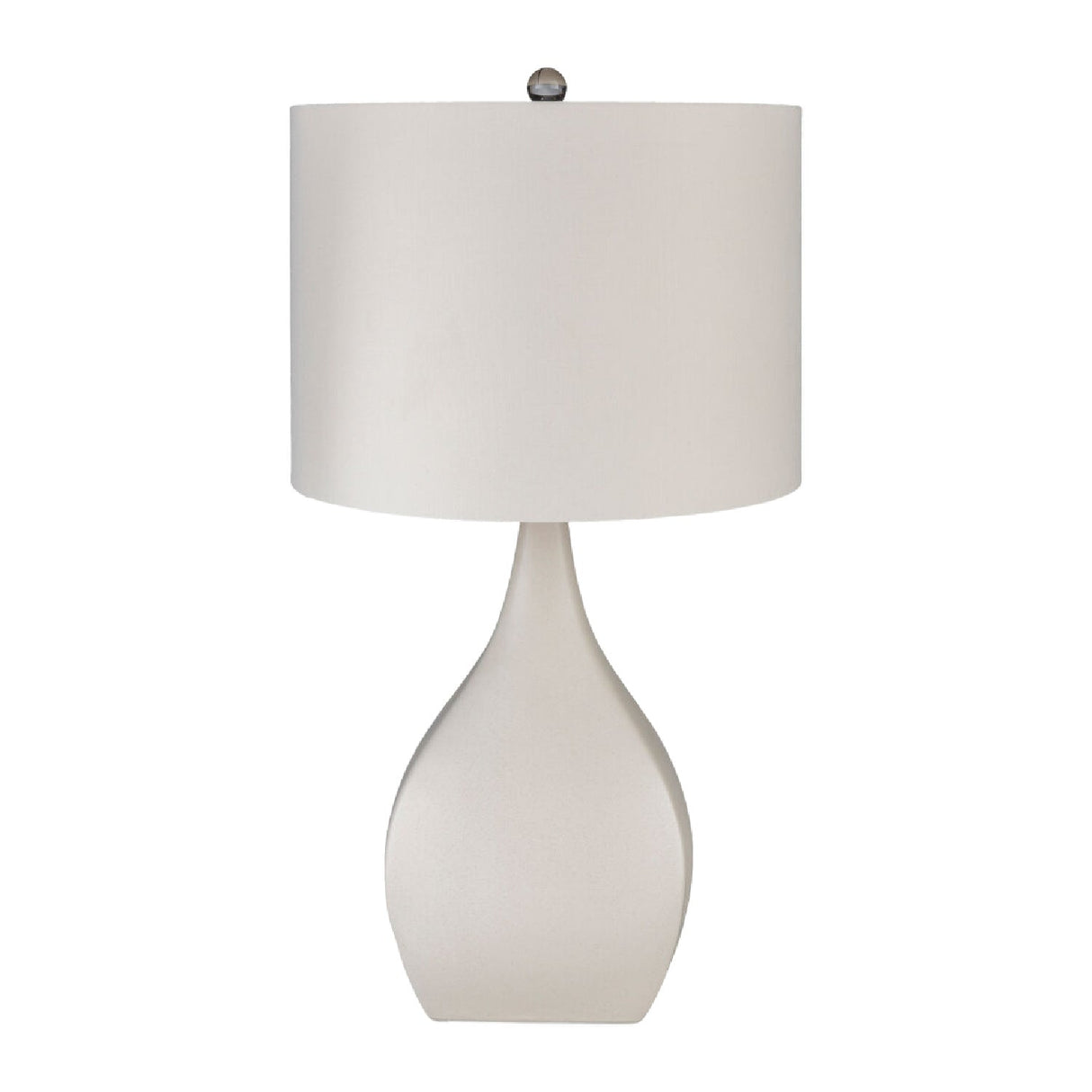 Modern European furniture - Cream Ceramic Table Lamp - www.oroa.com