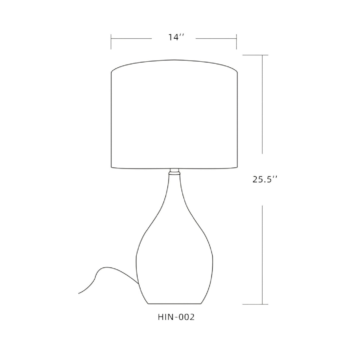 Modern European furniture - Cream Ceramic Table Lamp - www.oroa.com