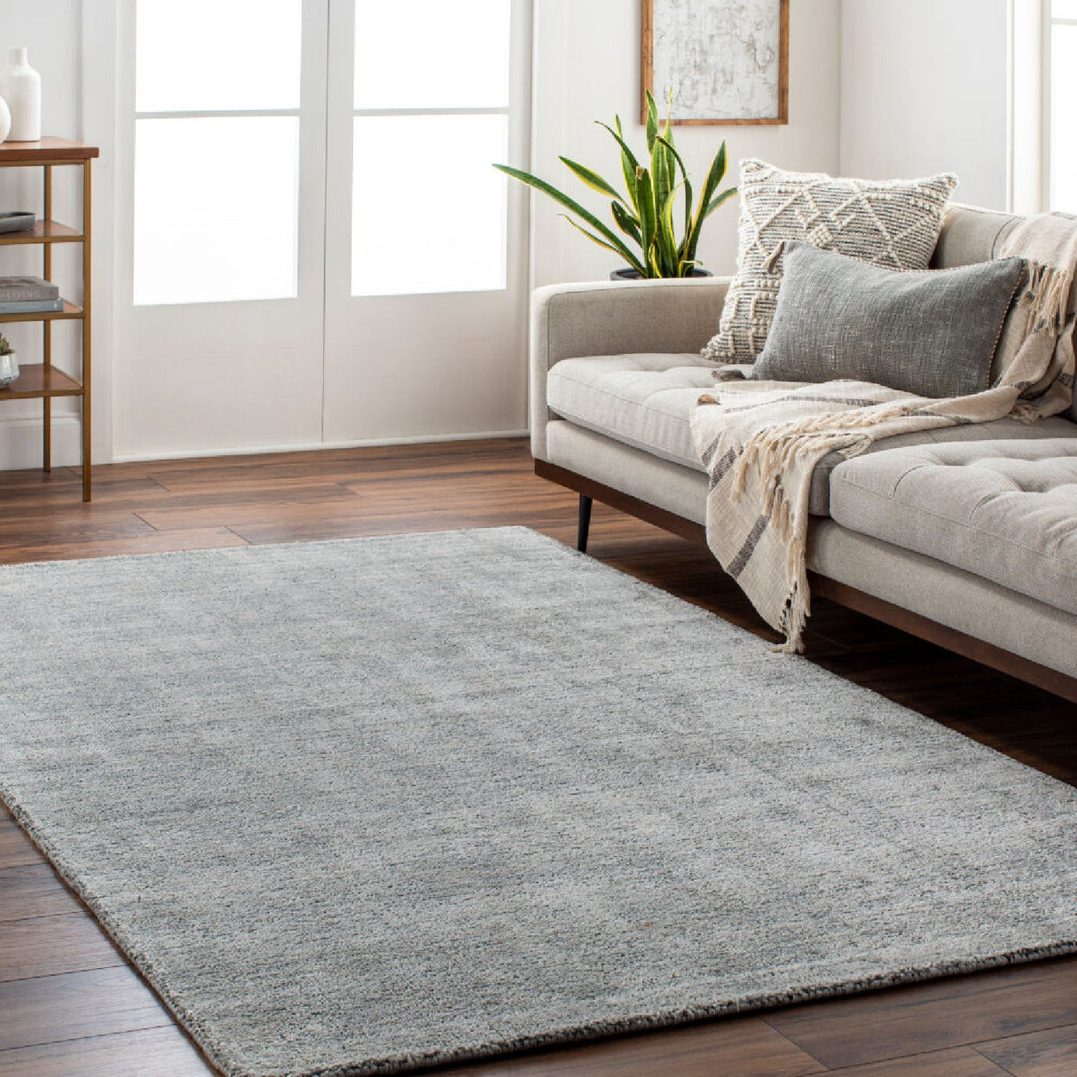 Modern furniture - Hand-Loomed Wool Blend Carpet - www.oroa.com