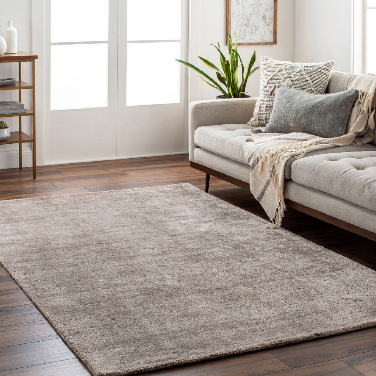 Modern furniture - Hand-Loomed Wool Blend Carpet - www.oroa.com
