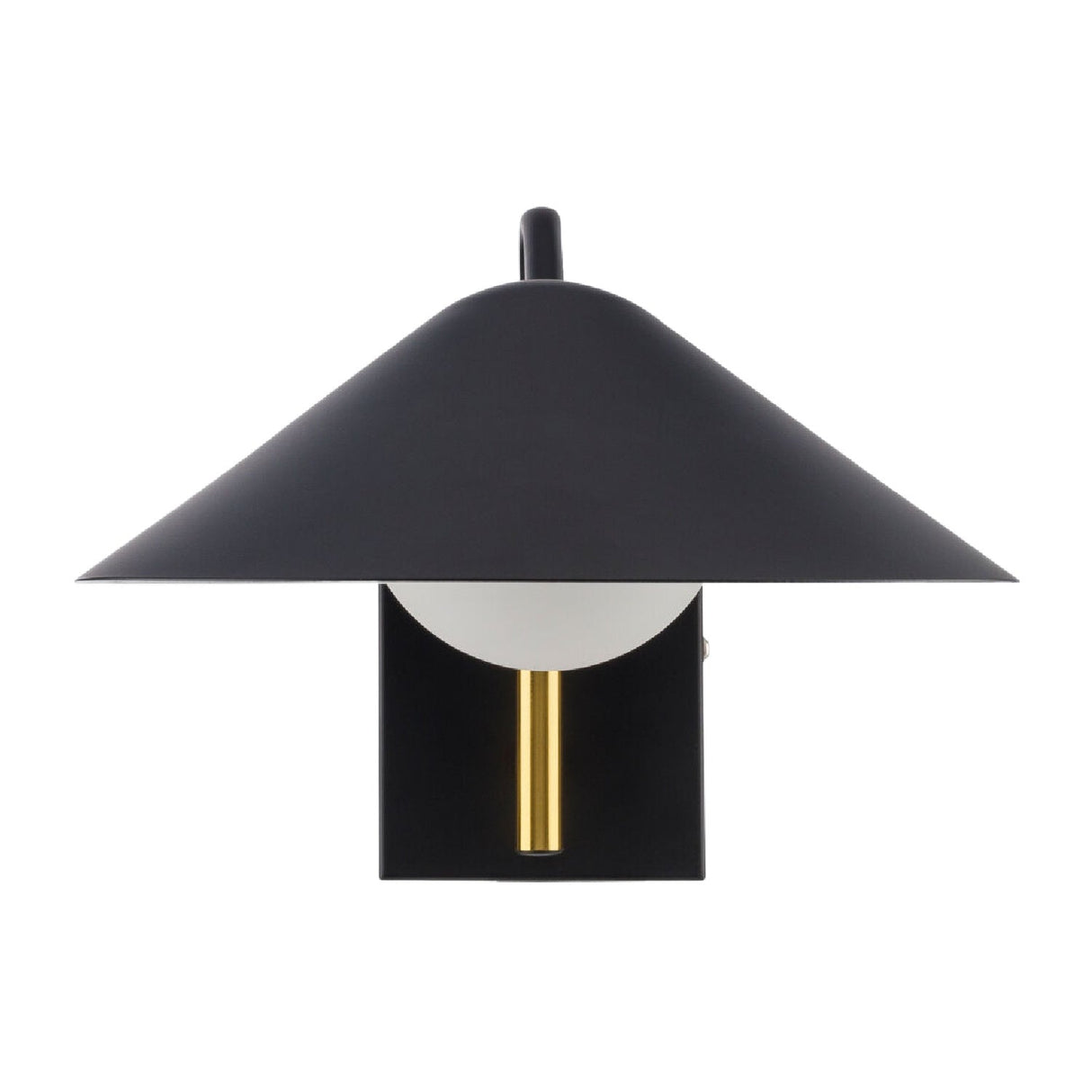 Modern European furniture - Black Iron Modern Wall Lamp - www.oroa.com