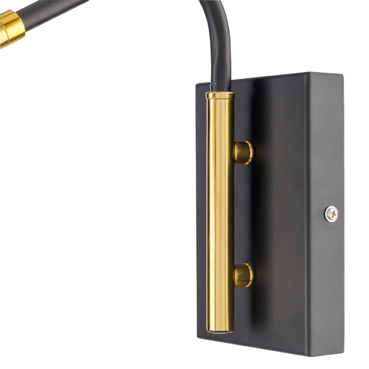 Modern European furniture - Black Iron Modern Wall Lamp - www.oroa.com