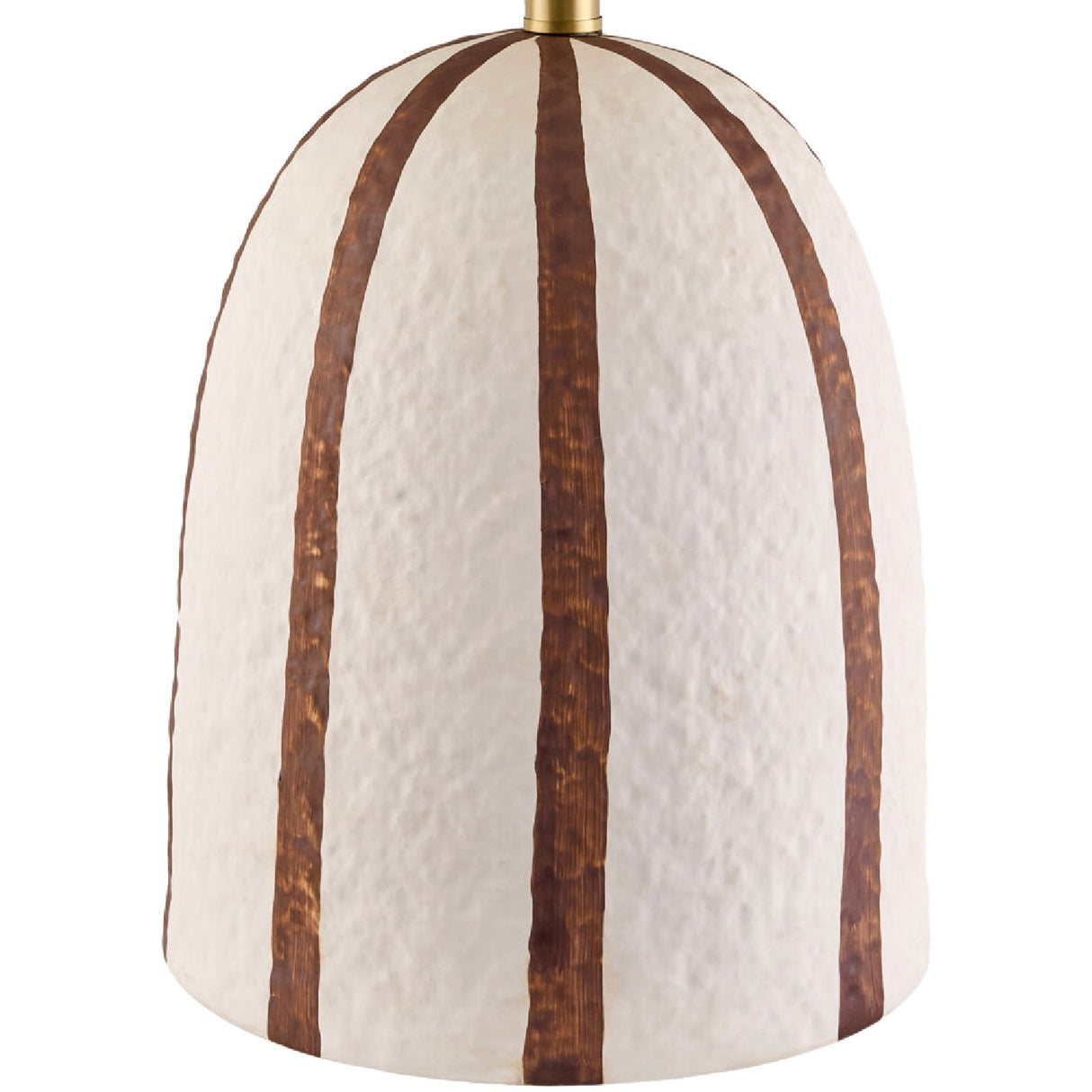 Modern European furniture - Vertical Lined Ceramic Table Lamp - www.oroa.com