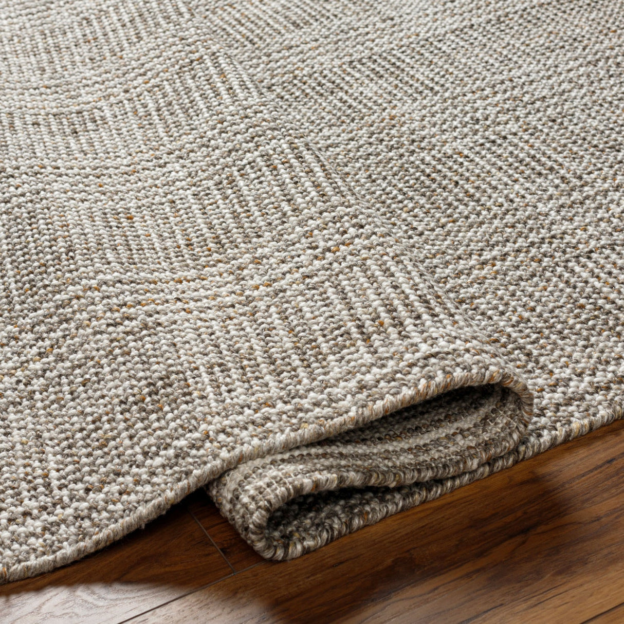 Modern European furniture - Gray Hand-Loomed Table Runner - www.oroa.com