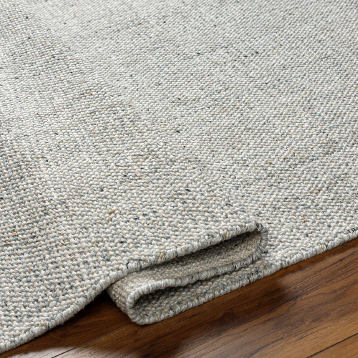 Modern furniture - Hand-Loomed Gray Yarn Carpet - www.oroa.com