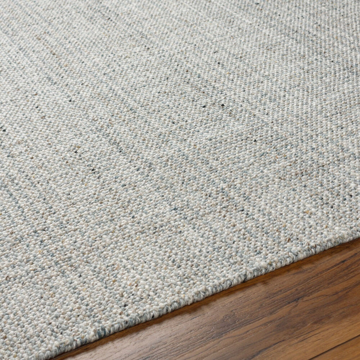 Modern furniture - Hand-Loomed Gray Yarn Carpet - www.oroa.com