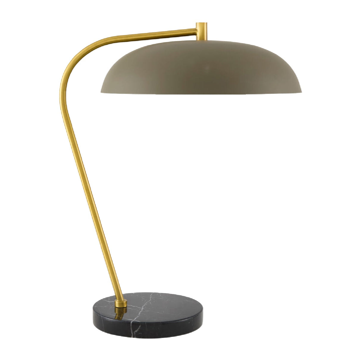 Modern European furniture - Glass Shade Sloped Table Lamp - www.oroa.com