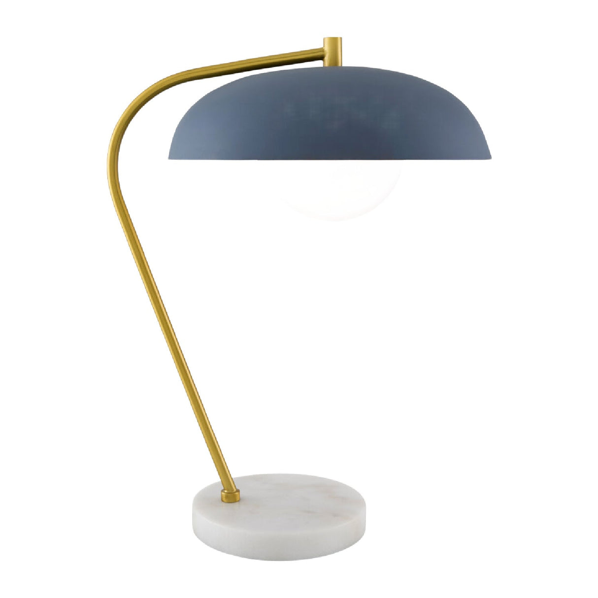 Modern European furniture - Glass Shade Sloped Table Lamp - www.oroa.com