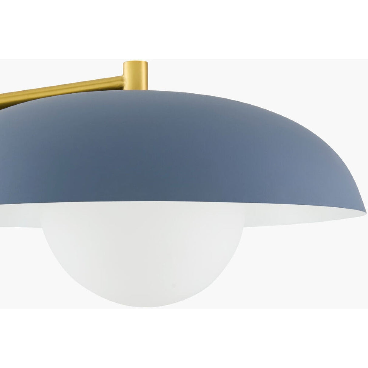Modern European furniture - Glass Shade Sloped Table Lamp - www.oroa.com