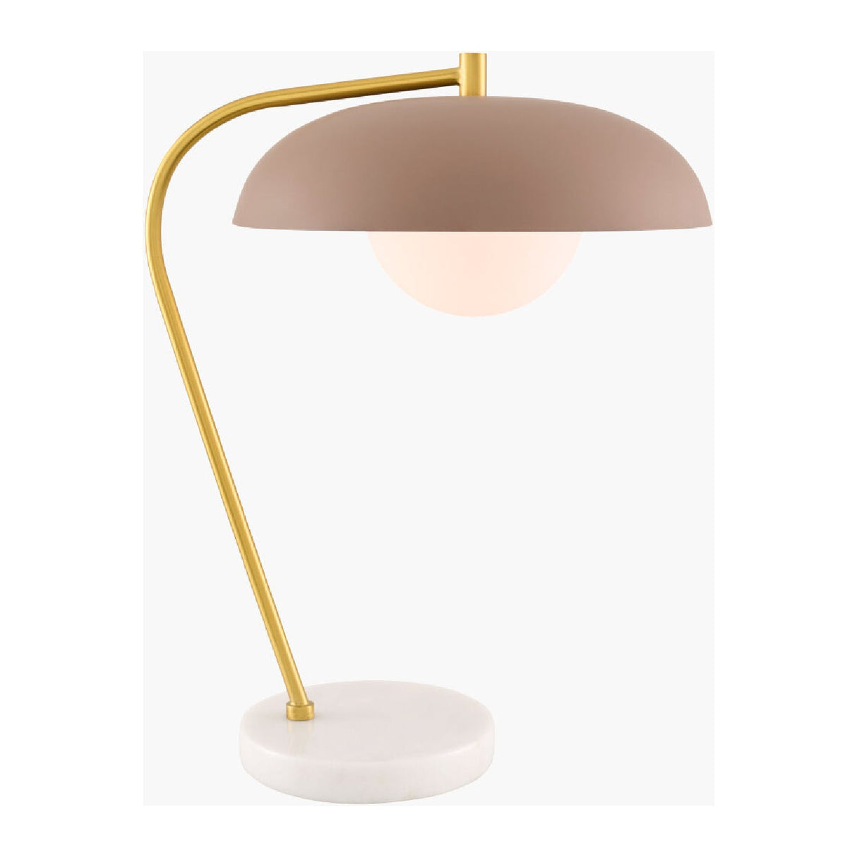 Modern European furniture - Glass Shade Sloped Table Lamp - www.oroa.com