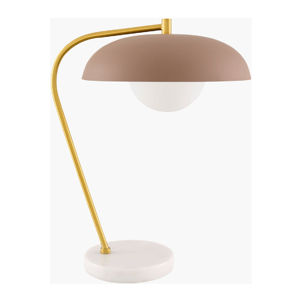 Modern European furniture - Glass Shade Sloped Table Lamp - www.oroa.com