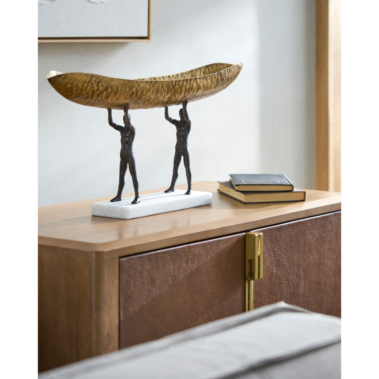 Modern furniture - Sculptured Iron Decorative Bow - www.oroa.com