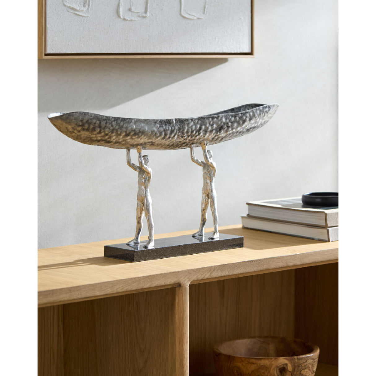 Modern furniture - Sculptured Iron Decorative Bow - www.oroa.com