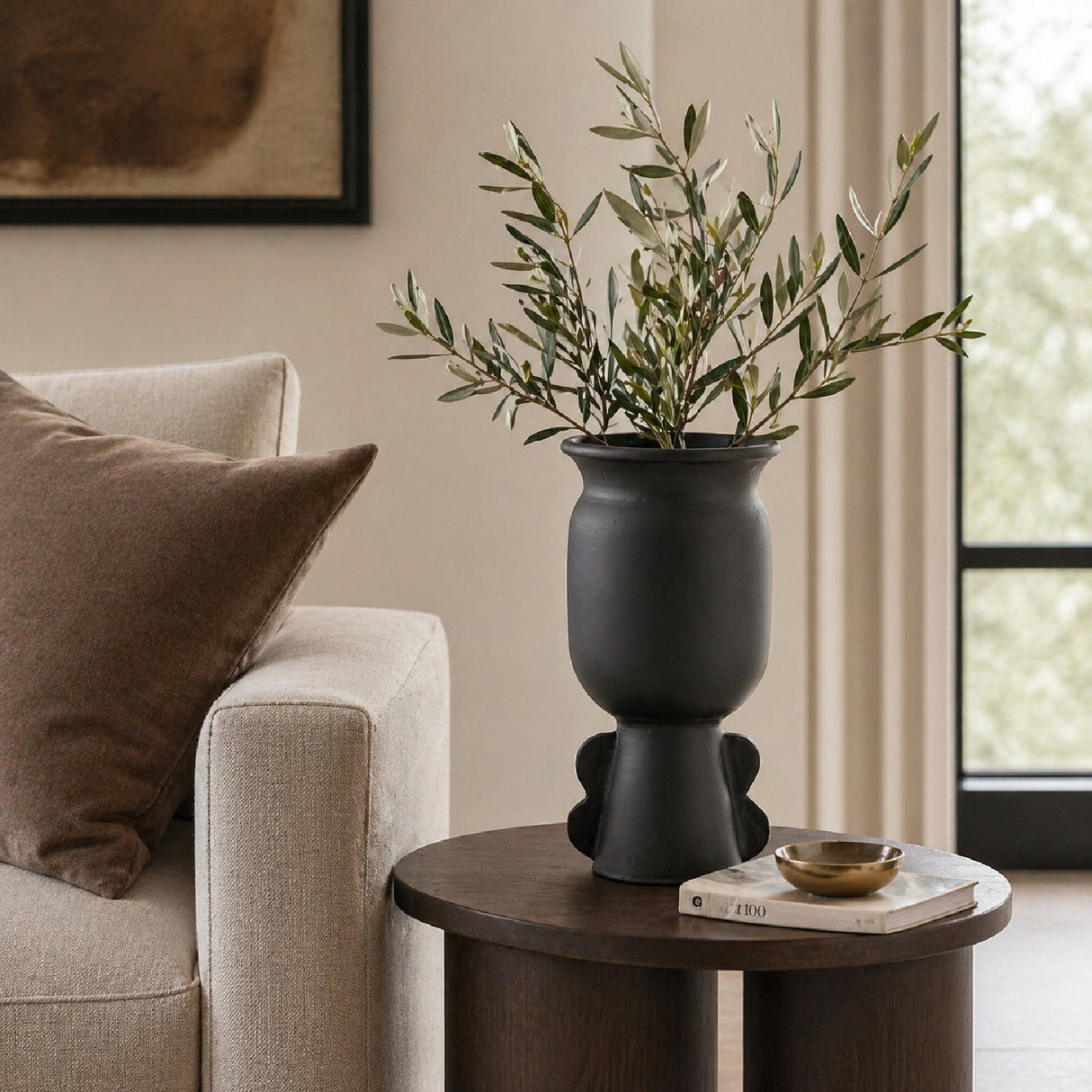 Modern European furniture - Vintage Inspired Terracotta Vase - www.oroa.com
