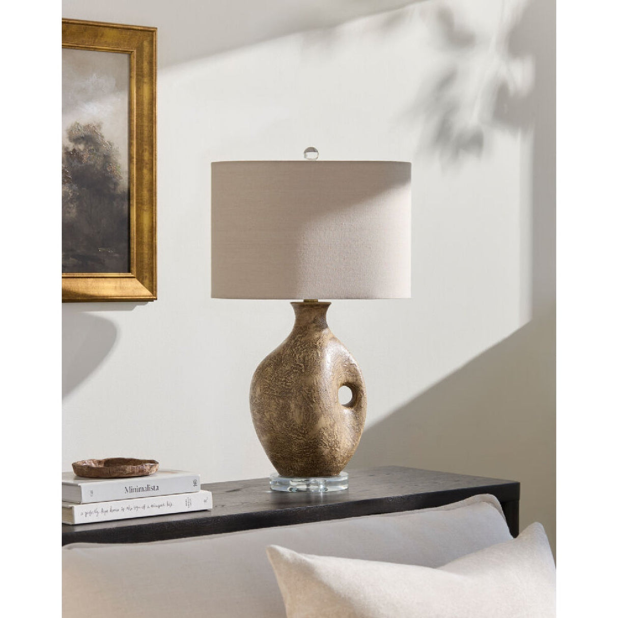 Modern European furniture - Painted Vase Inspired Table Lamp - www.oroa.com