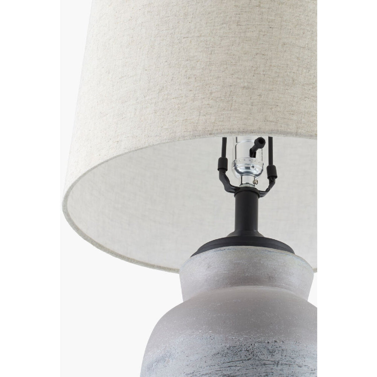 Modern European furniture - Gray Paper Accent Table Lamp - www.oroa.com