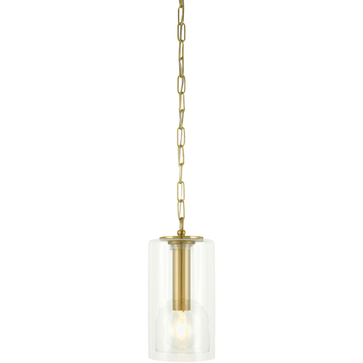 Modern European furniture - Clear Glass Accent Pendant Light - www.oroa.com