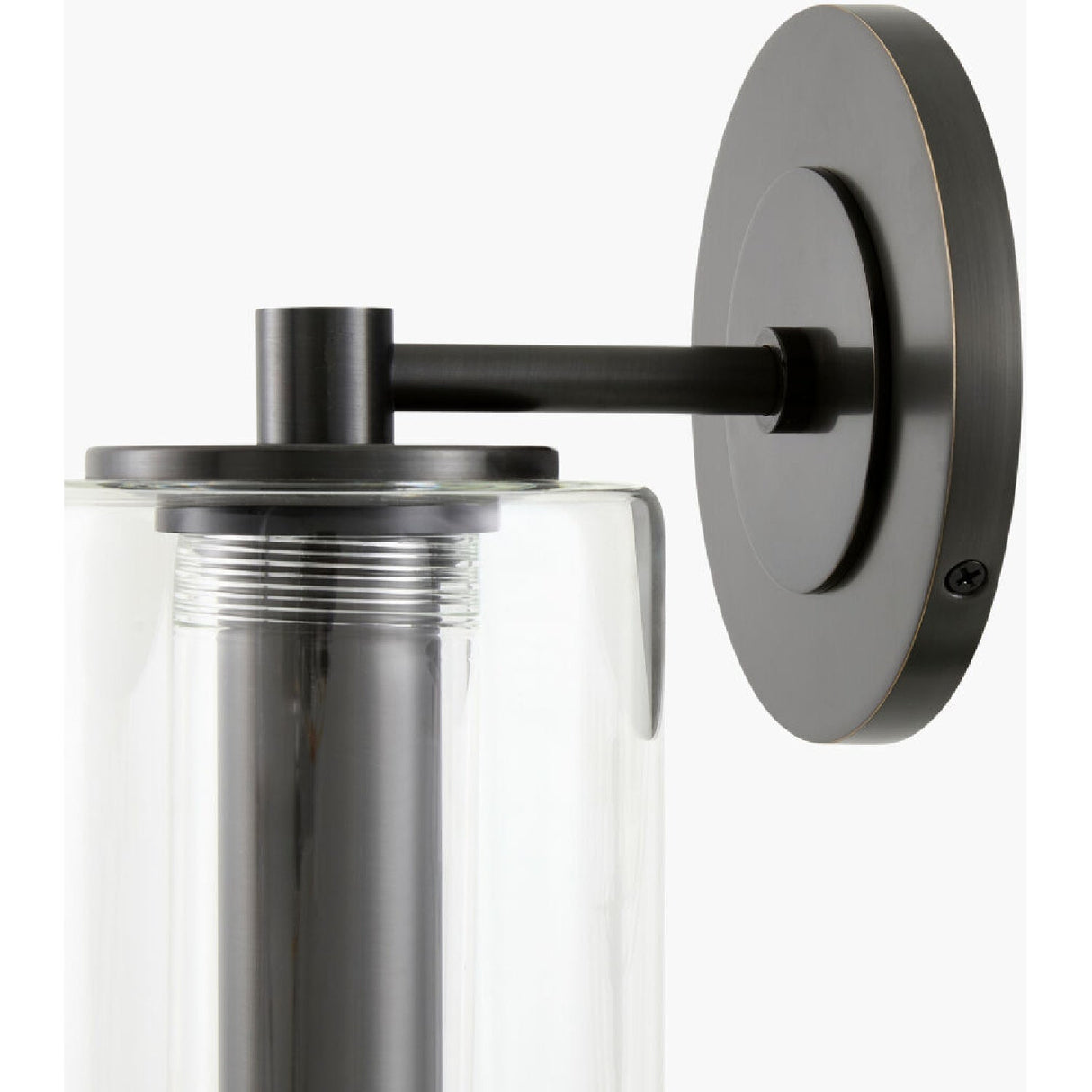 Modern European furniture - Tubular Clear Glass Wall Lamp - www.oroa.com