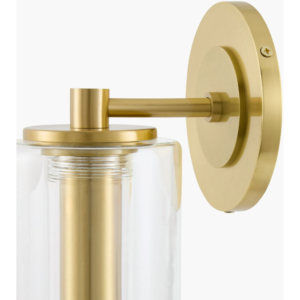 Modern European furniture - Tubular Clear Glass Wall Lamp - www.oroa.com