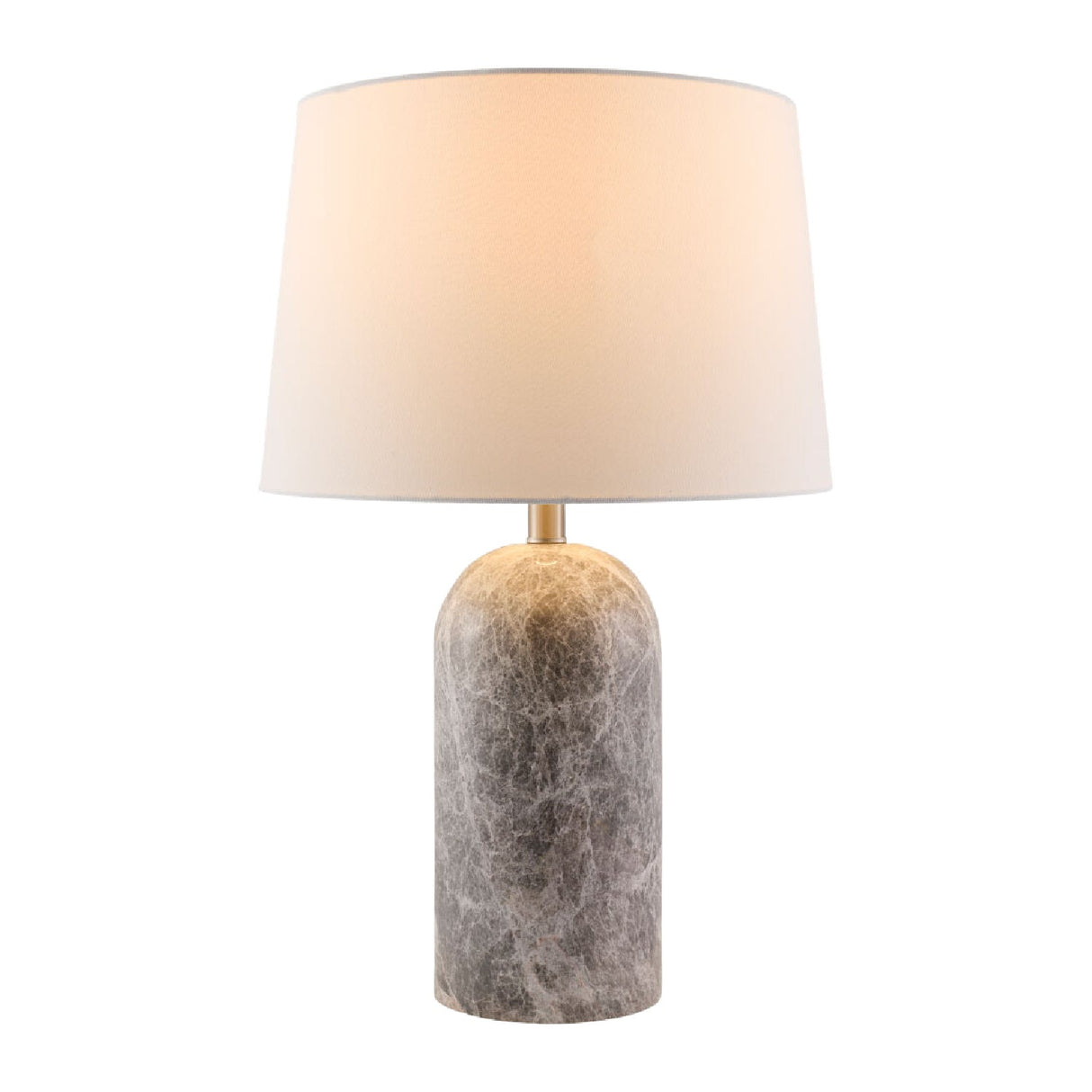 Modern European furniture - Cream Linen Marble Table Lamp - www.oroa.com