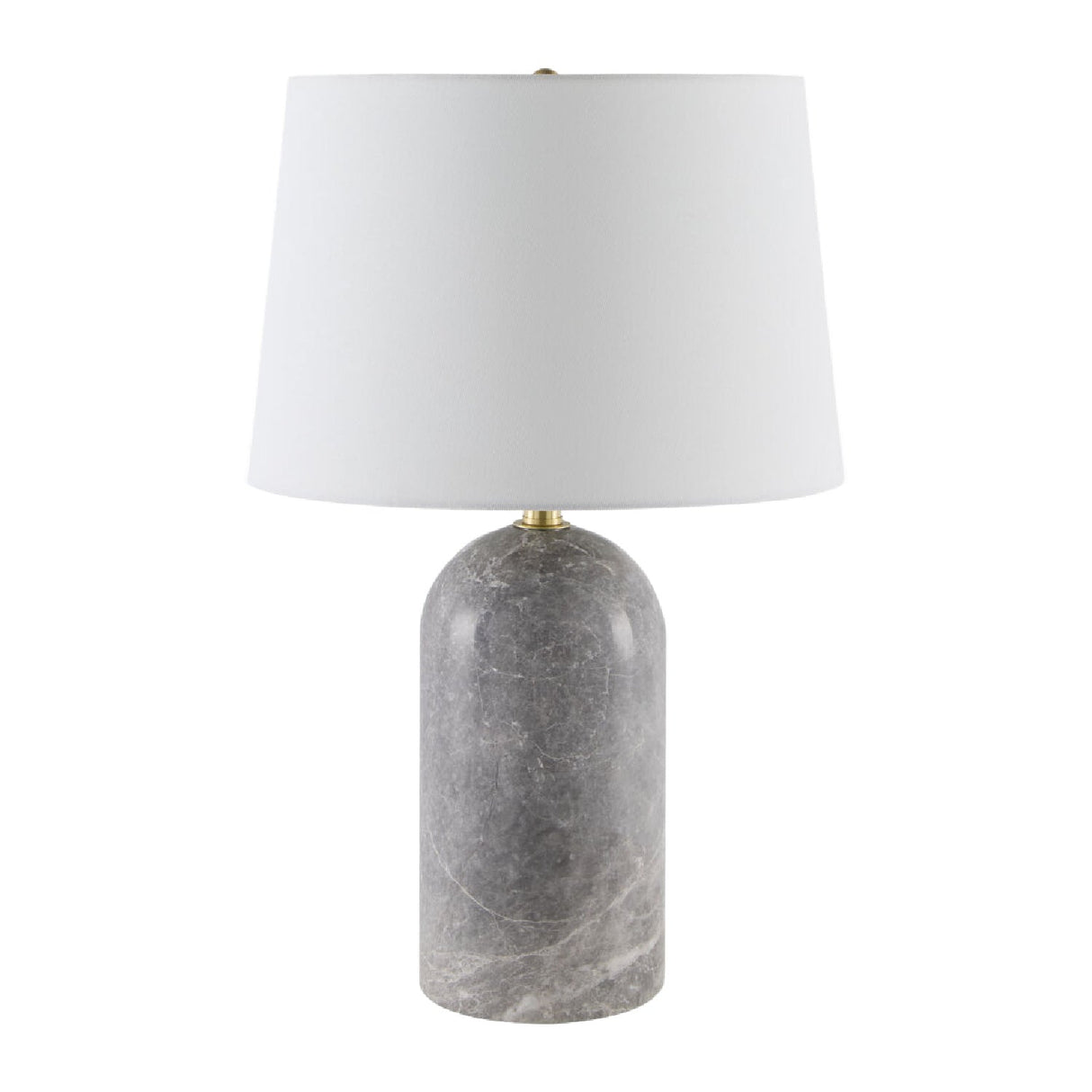 Modern European furniture - Cream Linen Marble Table Lamp - www.oroa.com