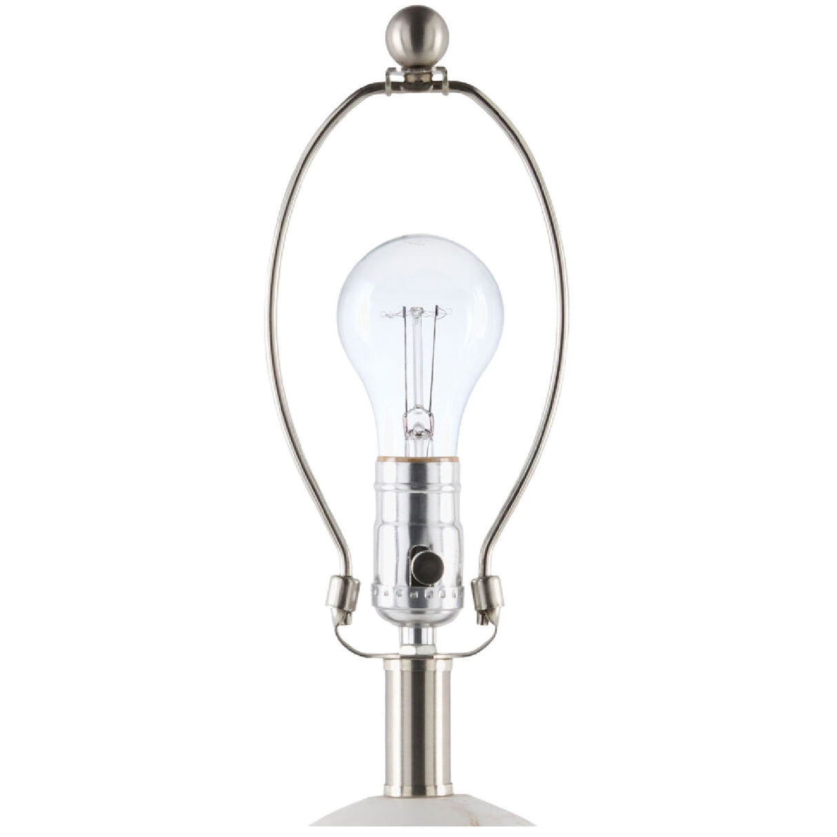 Modern European furniture - Cream Linen Marble Table Lamp - www.oroa.com