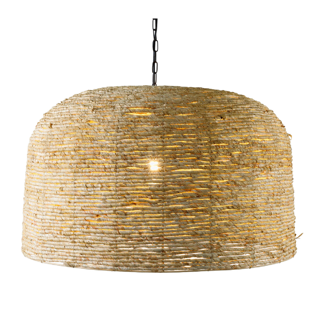 Modern European furniture - Rattan Dome Pendant Lamp - www.oroa.com