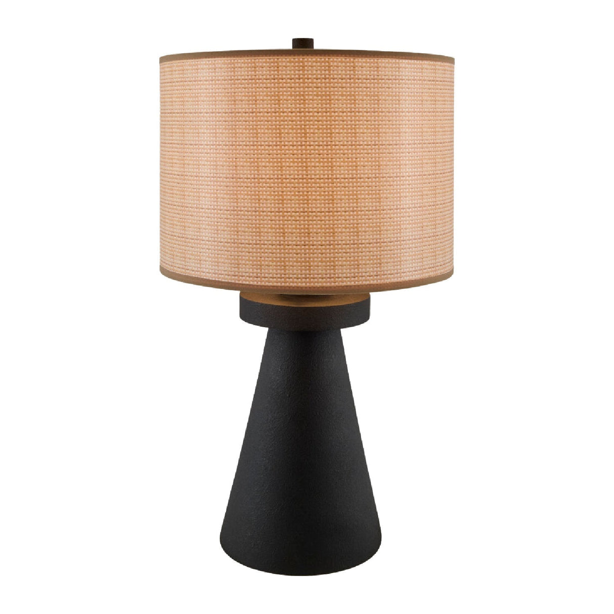 Modern European furniture - Brown Linen Accent Table Lamp - www.oroa.com