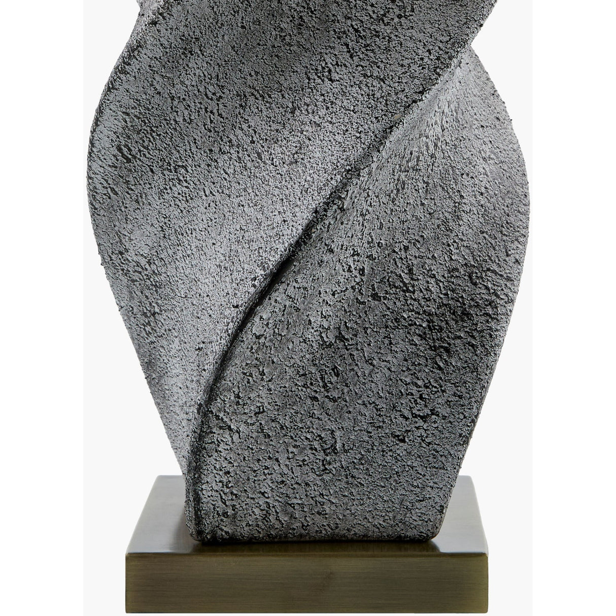 Modern European furniture - Twisted Ceramic Accent Table Lamp - www.oroa.com
