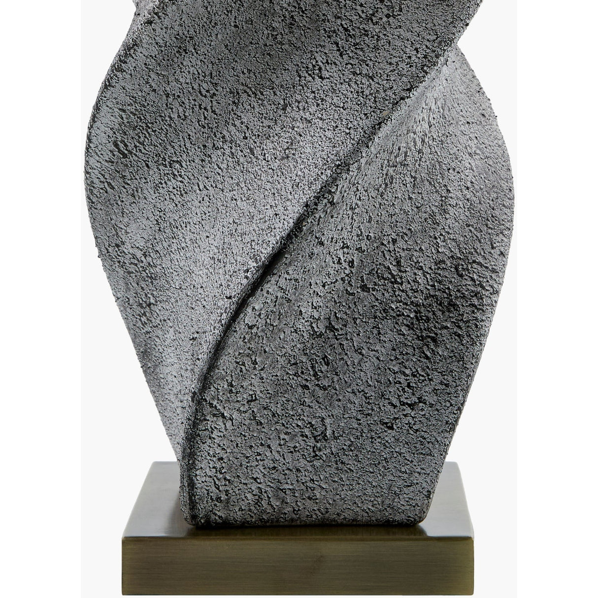 Modern European furniture - Twisted Ceramic Accent Table Lamp - www.oroa.com