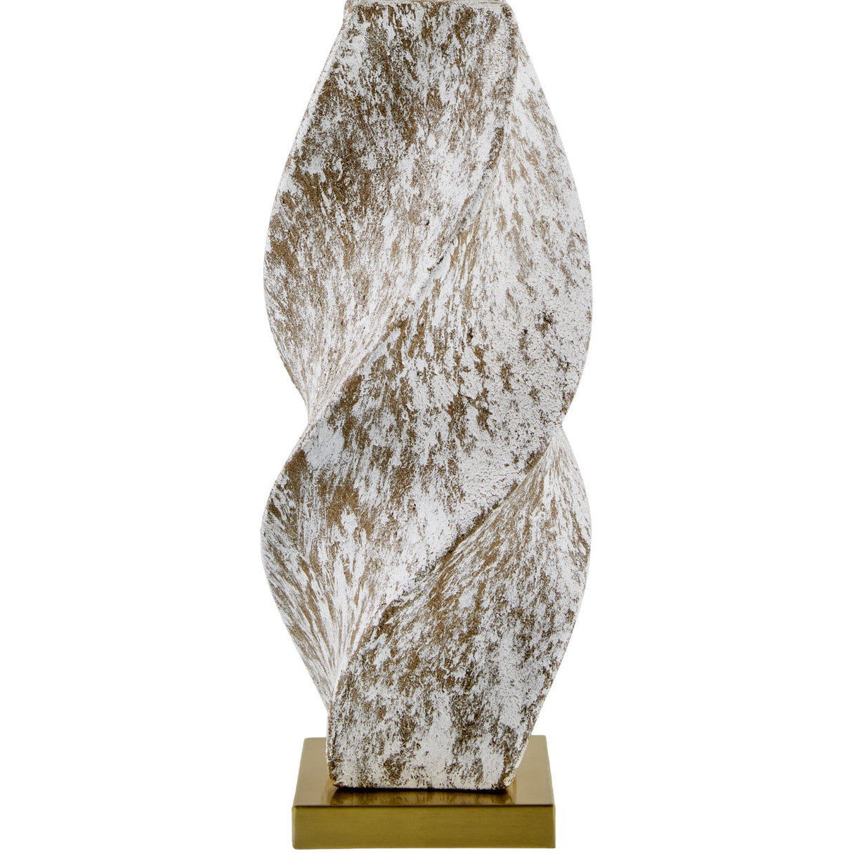 Modern European furniture - Twisted Ceramic Accent Table Lamp - www.oroa.com