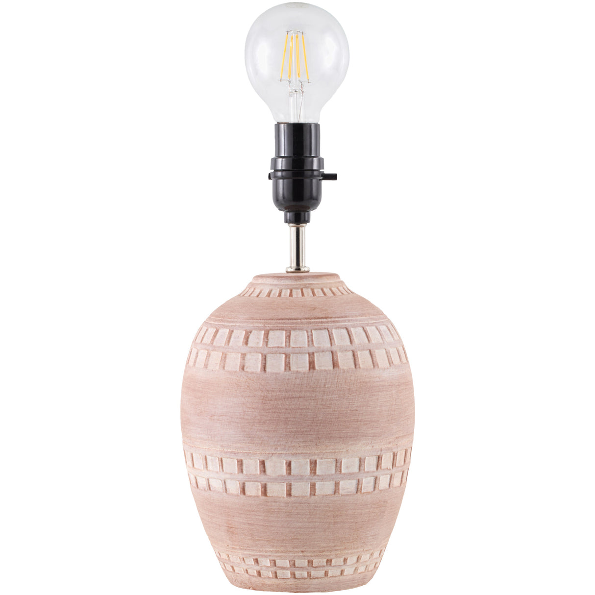 Modern European furniture - Ceramic Fluted Linen Table Lamps (2) - www.oroa.com