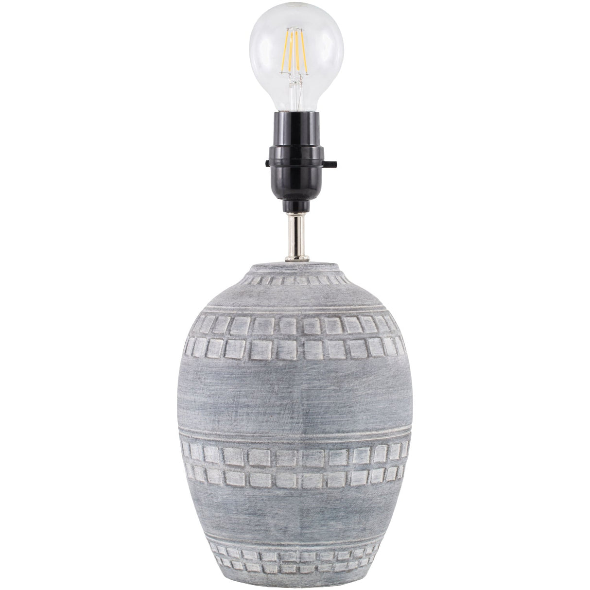 Modern European furniture - Ceramic Fluted Linen Table Lamps (2) - www.oroa.com