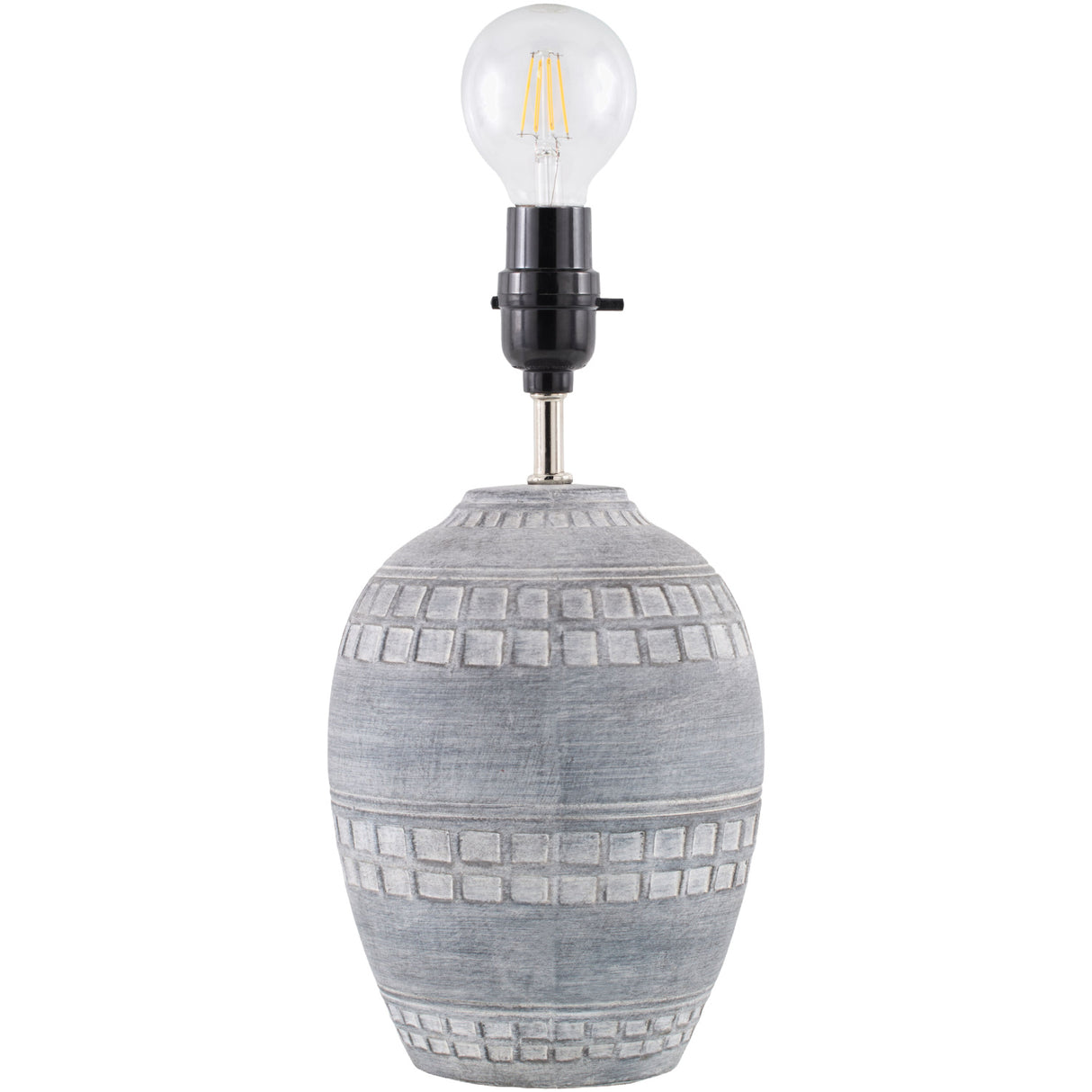 Modern European furniture - Ceramic Fluted Linen Table Lamps (2) - www.oroa.com