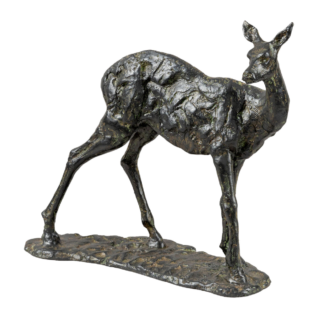 Modern European furniture - Antiqued Iron Decorative Sculpture - www.oroa.com