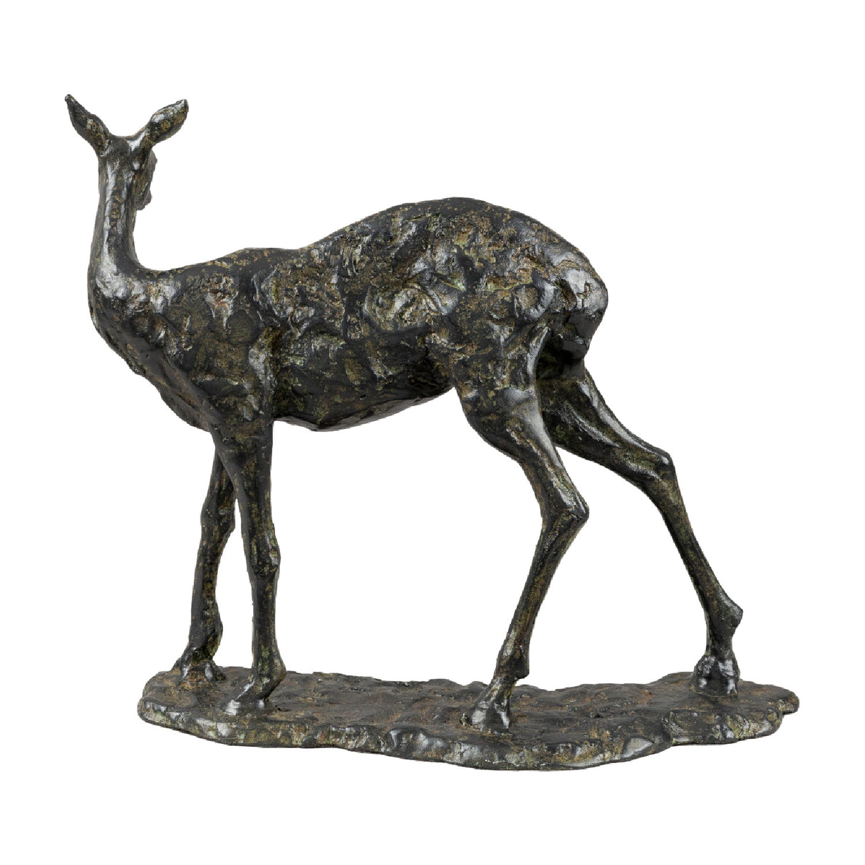 Modern European furniture - Antiqued Iron Decorative Sculpture - www.oroa.com