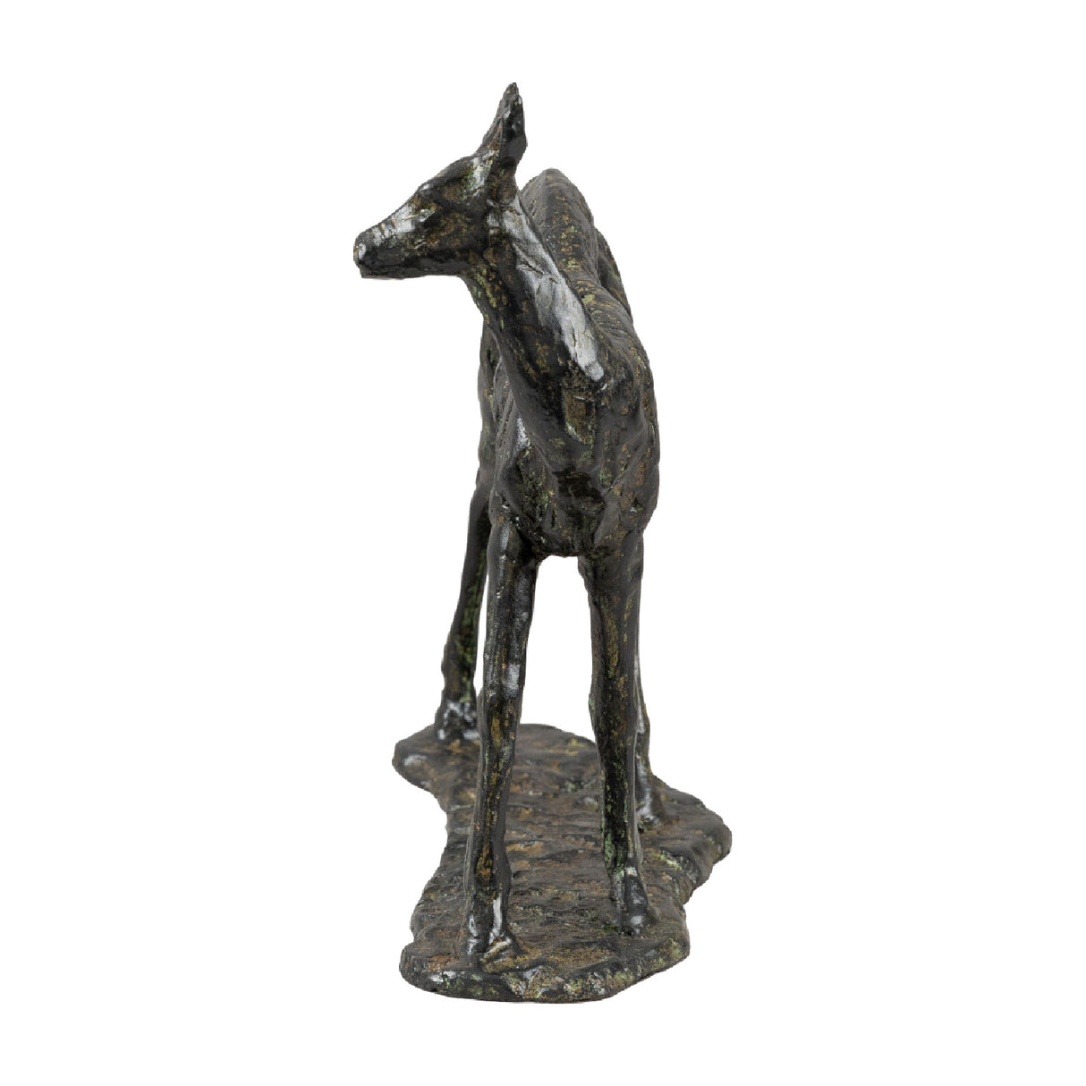 Modern European furniture - Antiqued Iron Decorative Sculpture - www.oroa.com