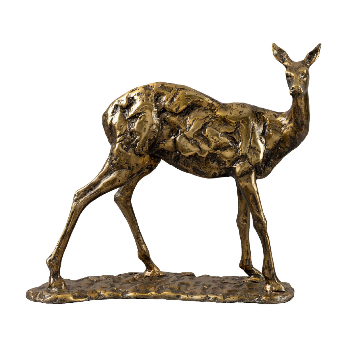 Modern European furniture - Antiqued Iron Decorative Sculpture - www.oroa.com