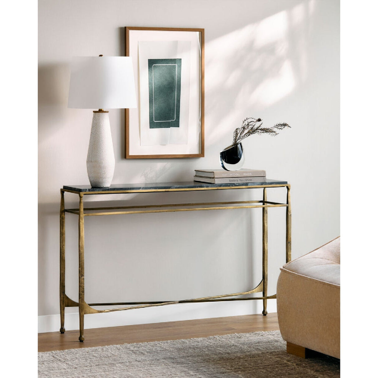 Modern European furniture - Antiqued Iron Decorative Sculpture - www.oroa.com