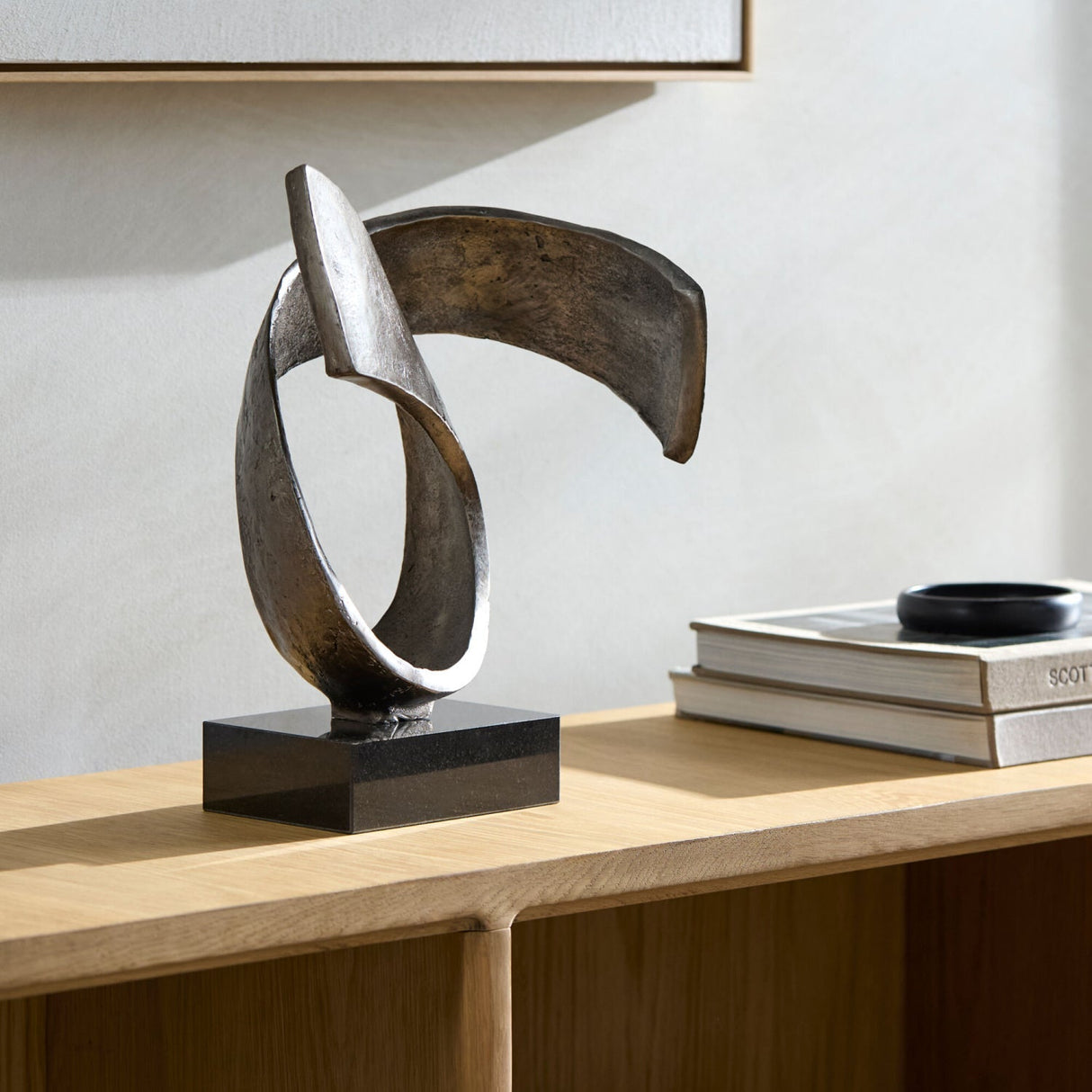 Modern European furniture - Antiqued Iron Decorative Sculpture - www.oroa.com