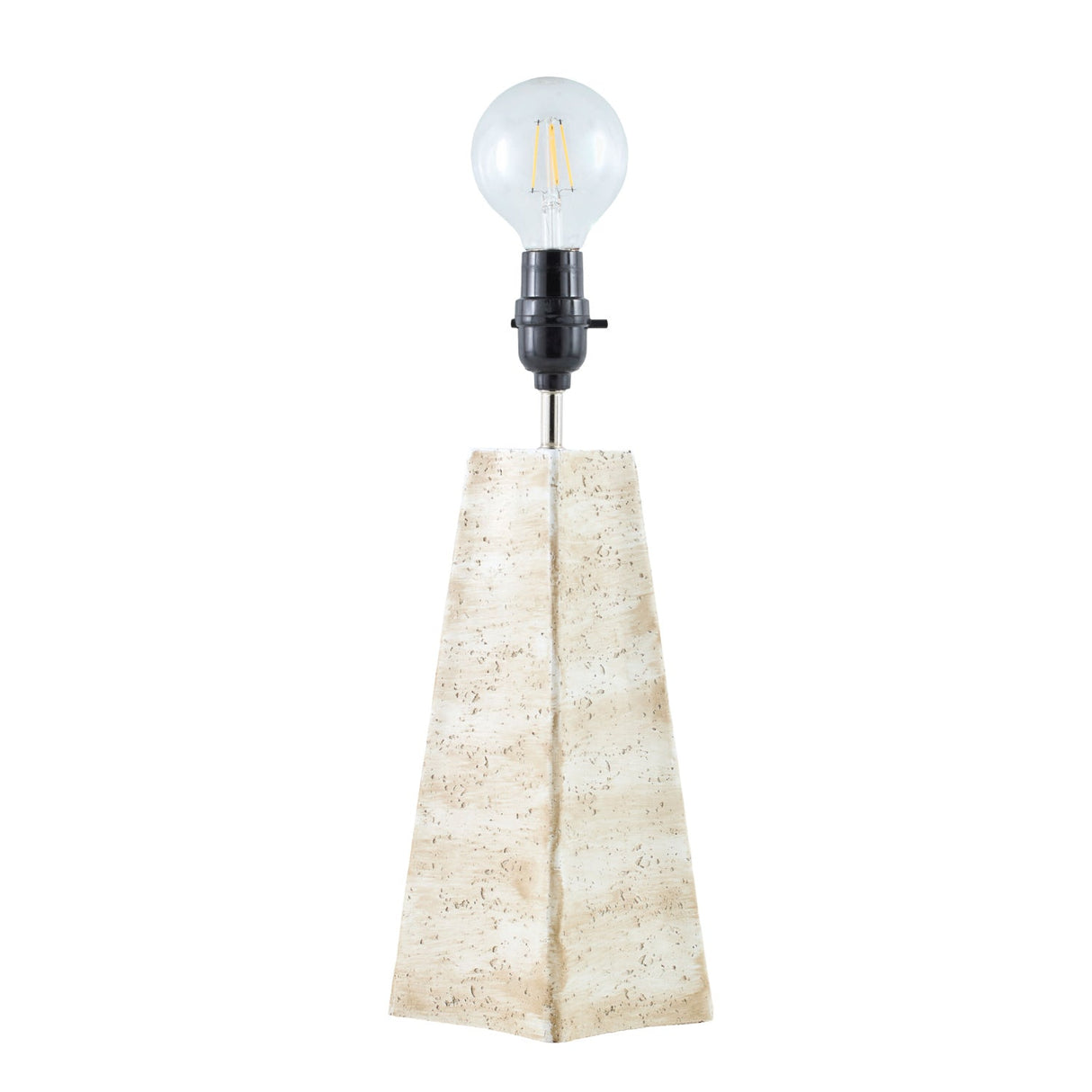 Modern European furniture - Braided Rattan Travertine Table Lamp - www.oroa.com