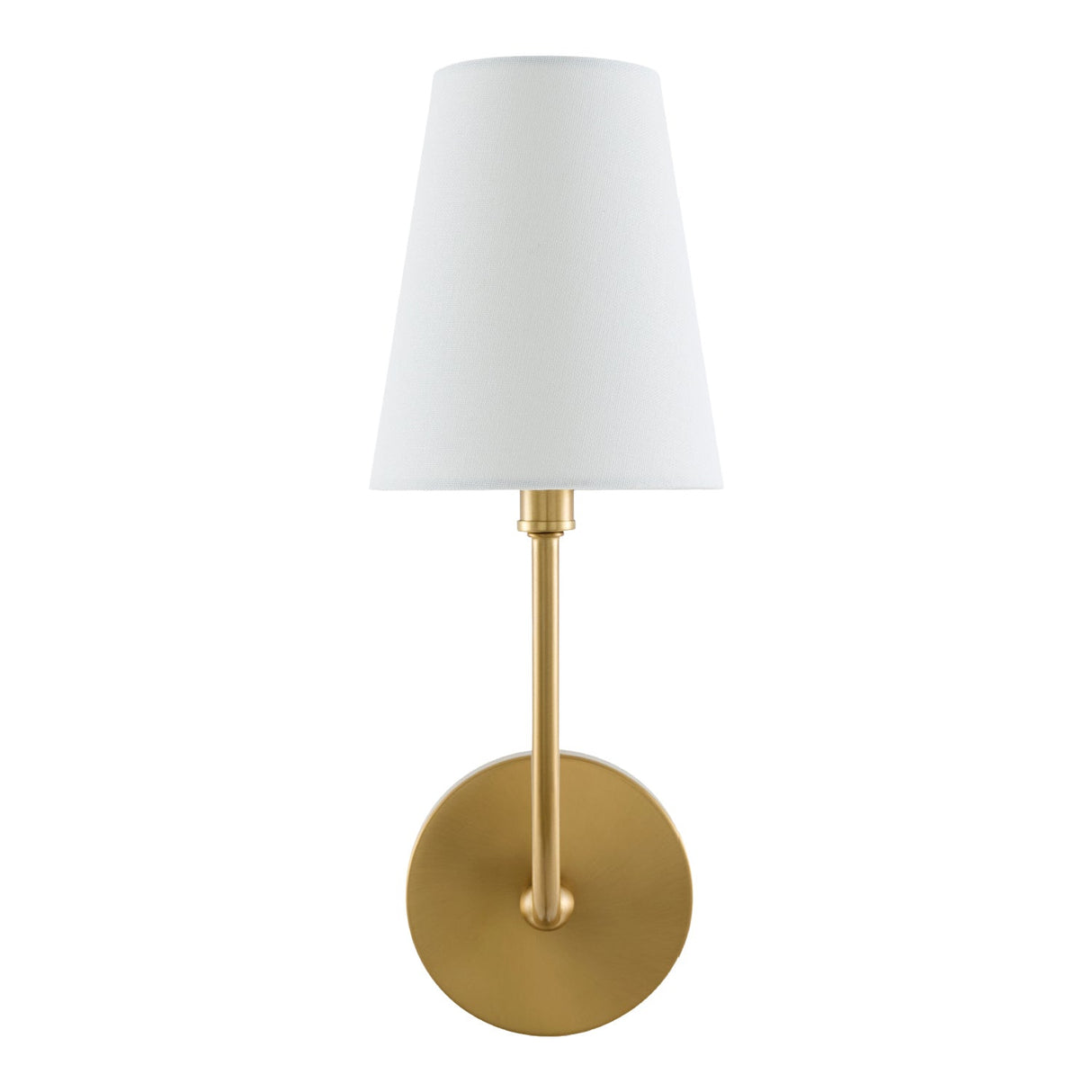 Modern European furniture - White Cotton Shade Wall Lamp - www.oroa.com