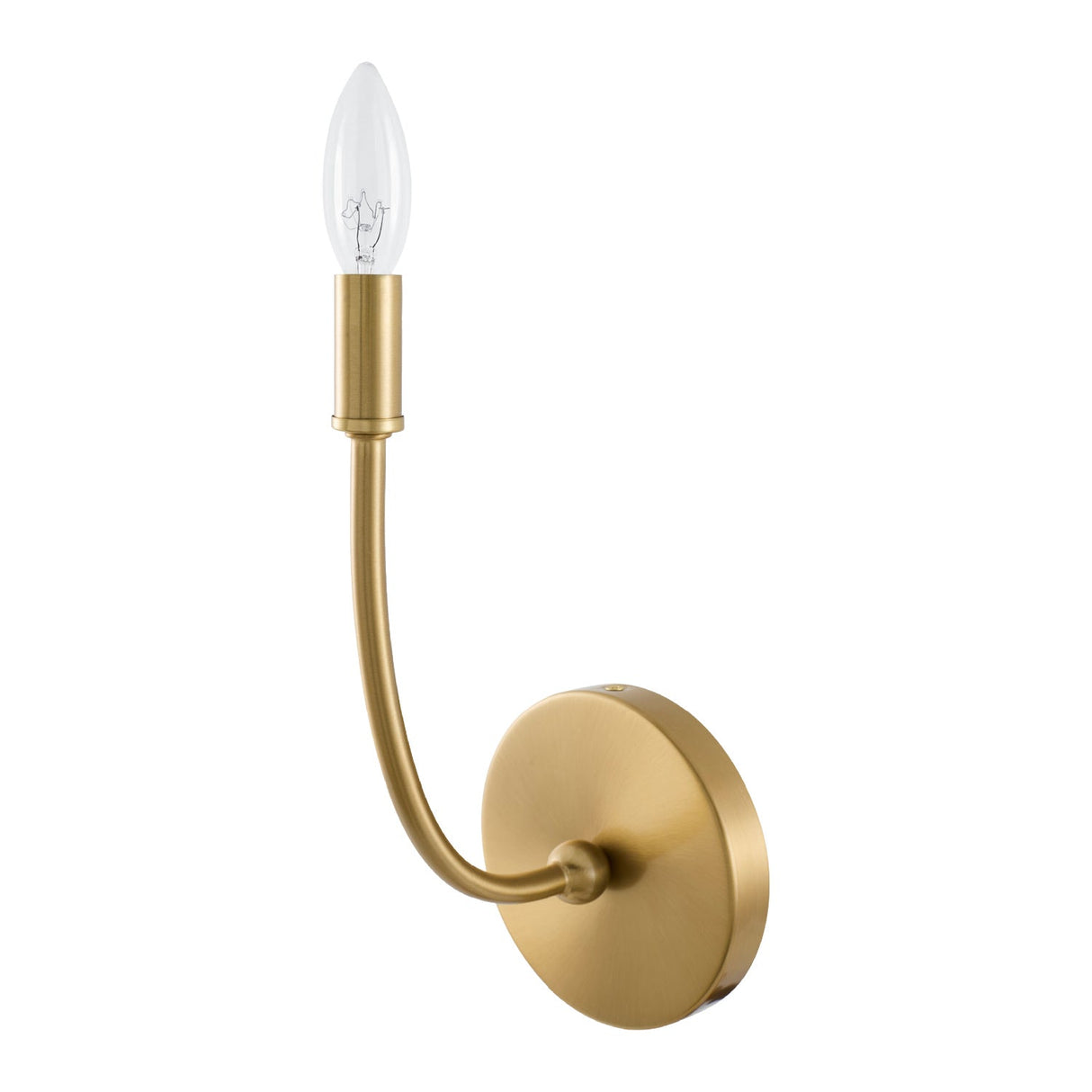 Modern European furniture - White Cotton Shade Wall Lamp - www.oroa.com