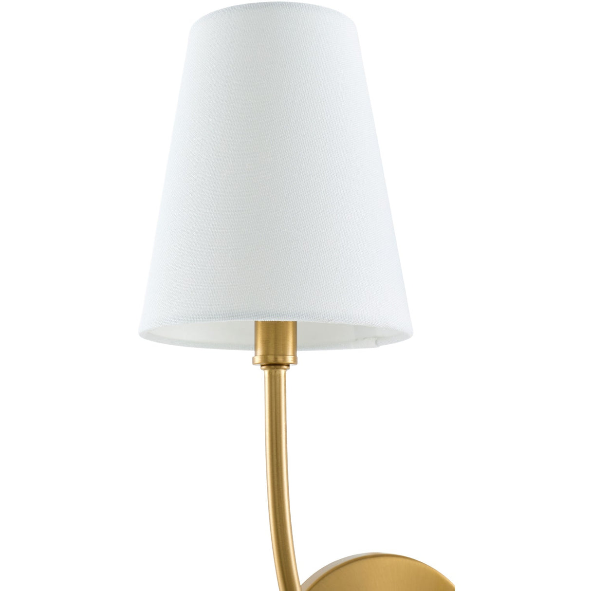 Modern European furniture - White Cotton 2-Light Wall Lamp - www.oroa.com