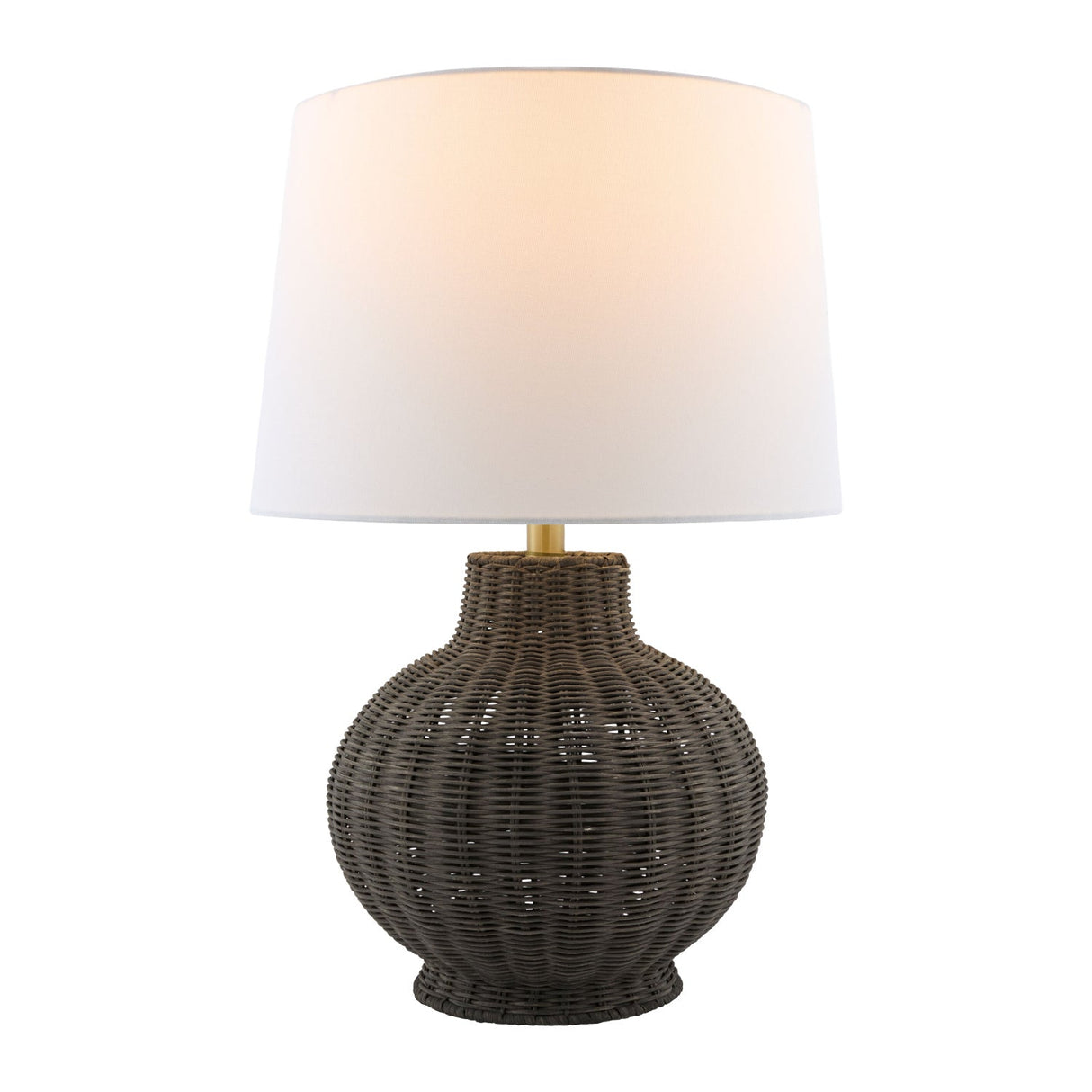 Modern European furniture - Rattan Base Accent Table Lamp S - www.oroa.com