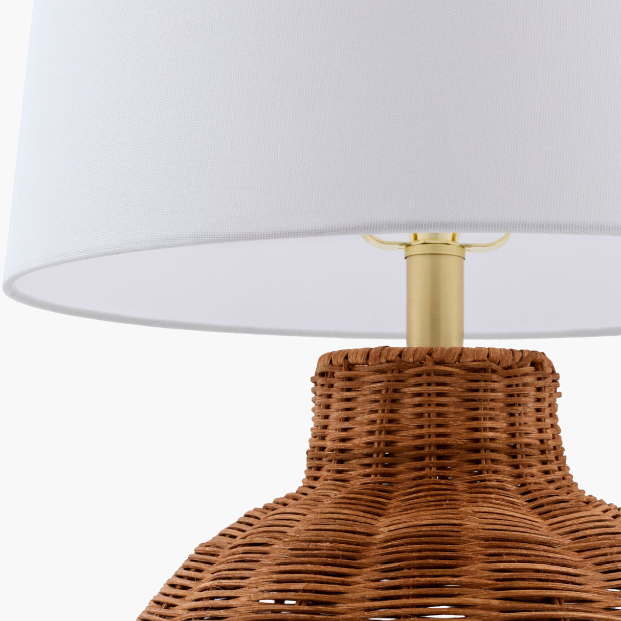 Modern European furniture - Rattan Base Accent Table Lamp S - www.oroa.com