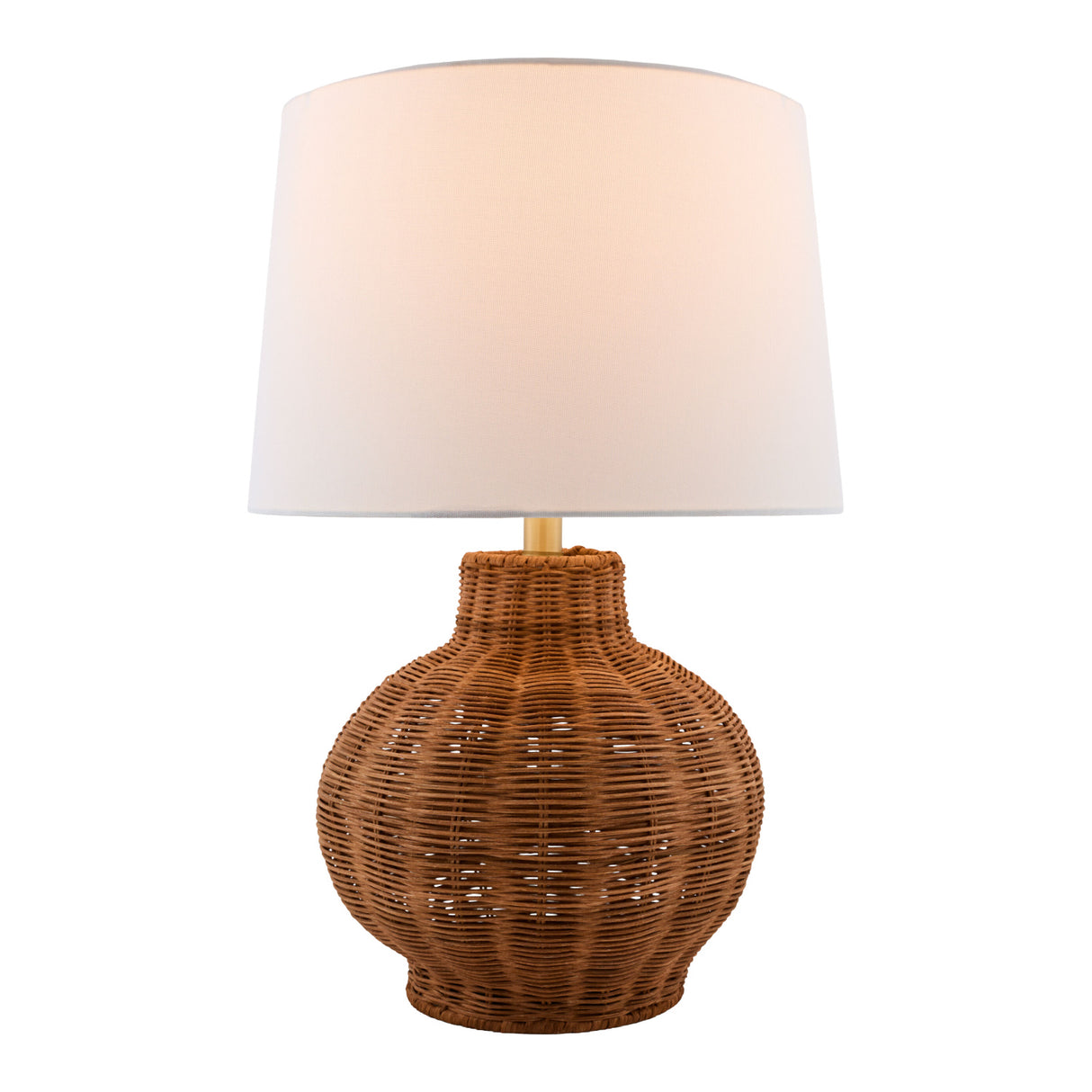 Modern European furniture - Rattan Base Accent Table Lamp S - www.oroa.com