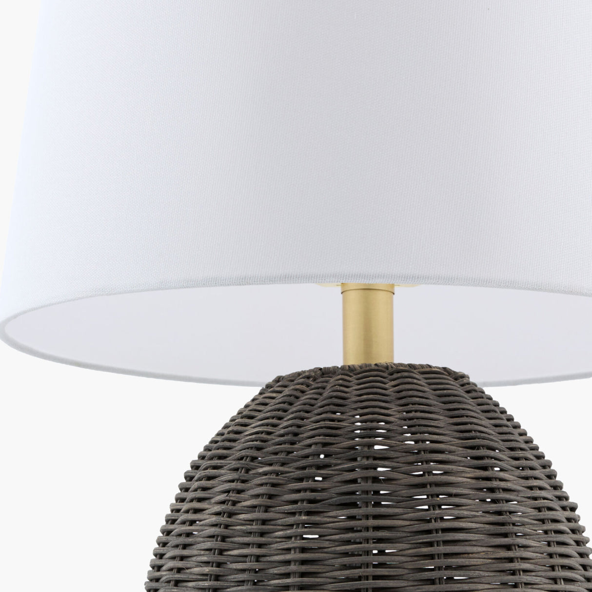 Modern European furniture - Rattan Base Accent Table Lamp L - www.oroa.com