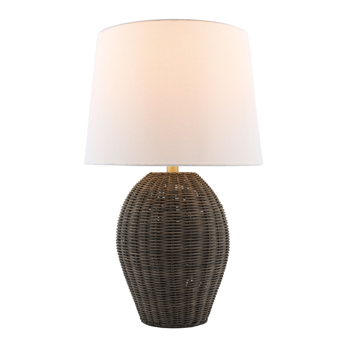 Modern European furniture - Rattan Base Accent Table Lamp L - www.oroa.com